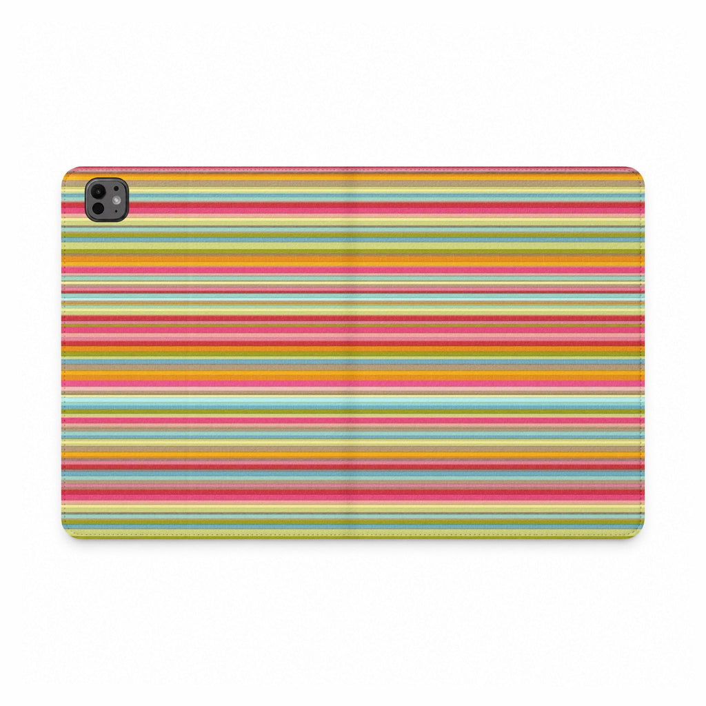 JET SET STRIPES IPAD TABLET FOLIO CASE