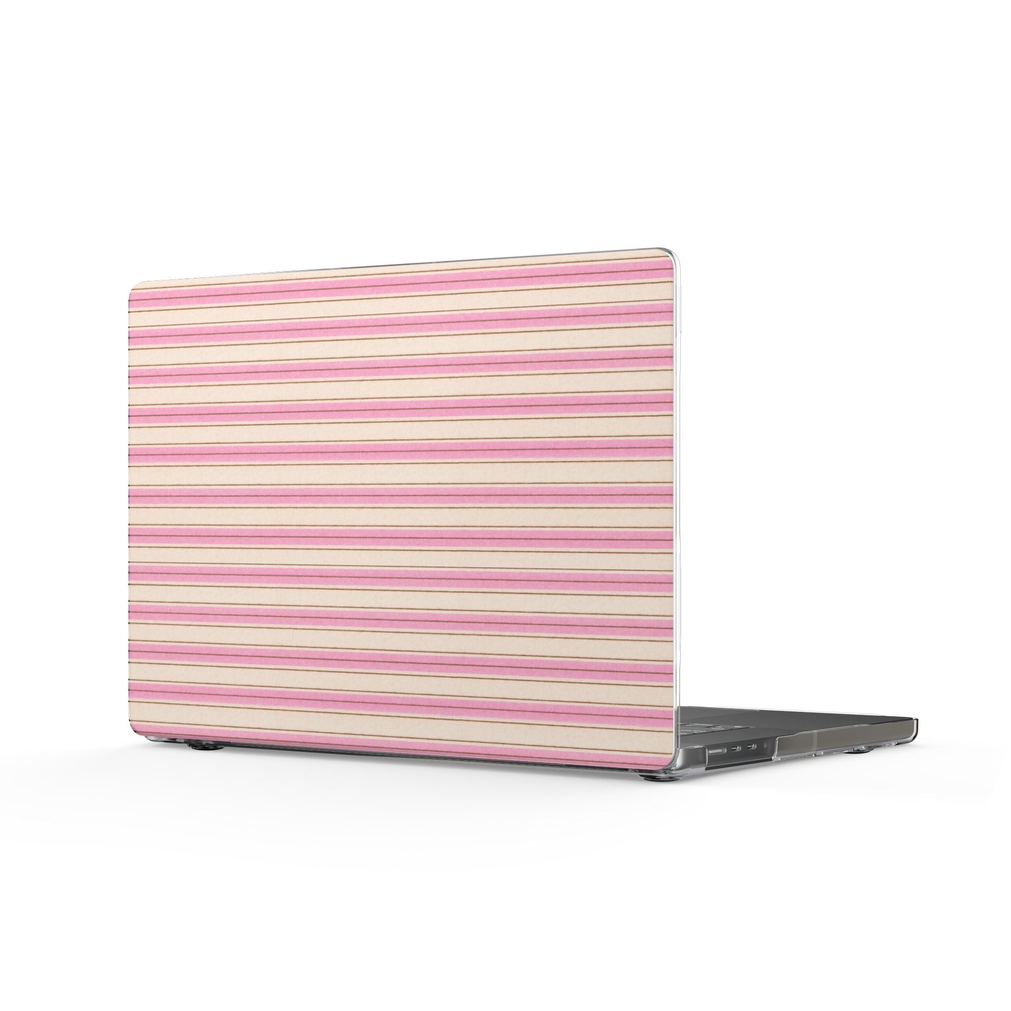 BUBBLEGUM CAFÉ STRIPES MACBOOK COVERS