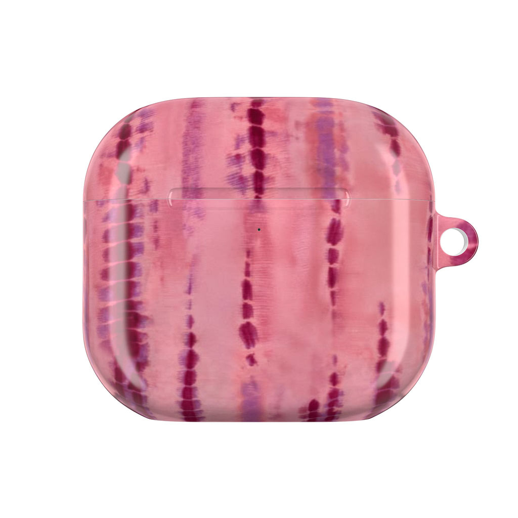 PLUM TIE-DYE AIRPOD CASE
