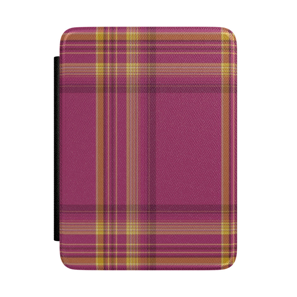 AMAGANSETT PLAID KINDLE CASE HARDCOVER