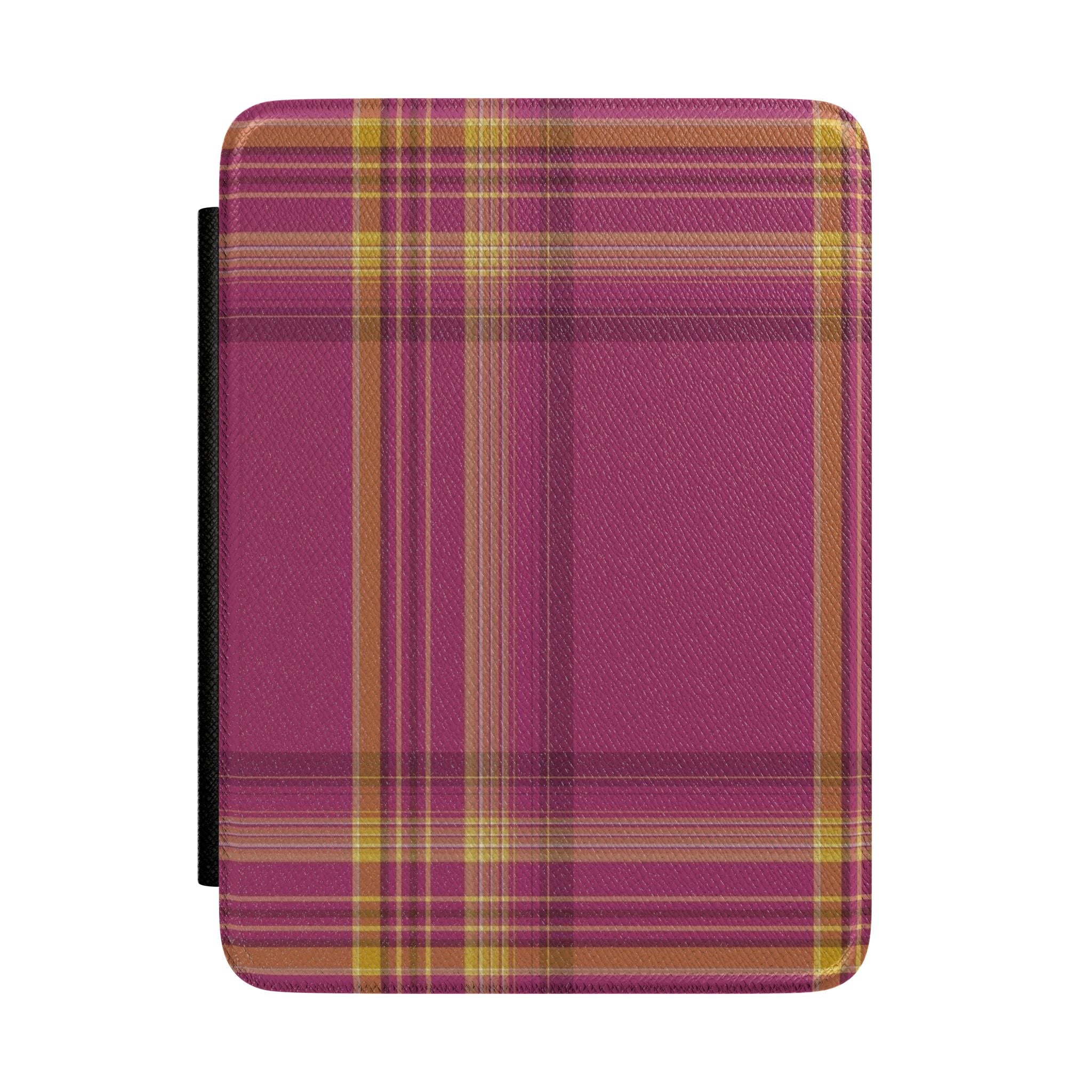 AMAGANSETT PLAID KINDLE CASE HARDCOVER