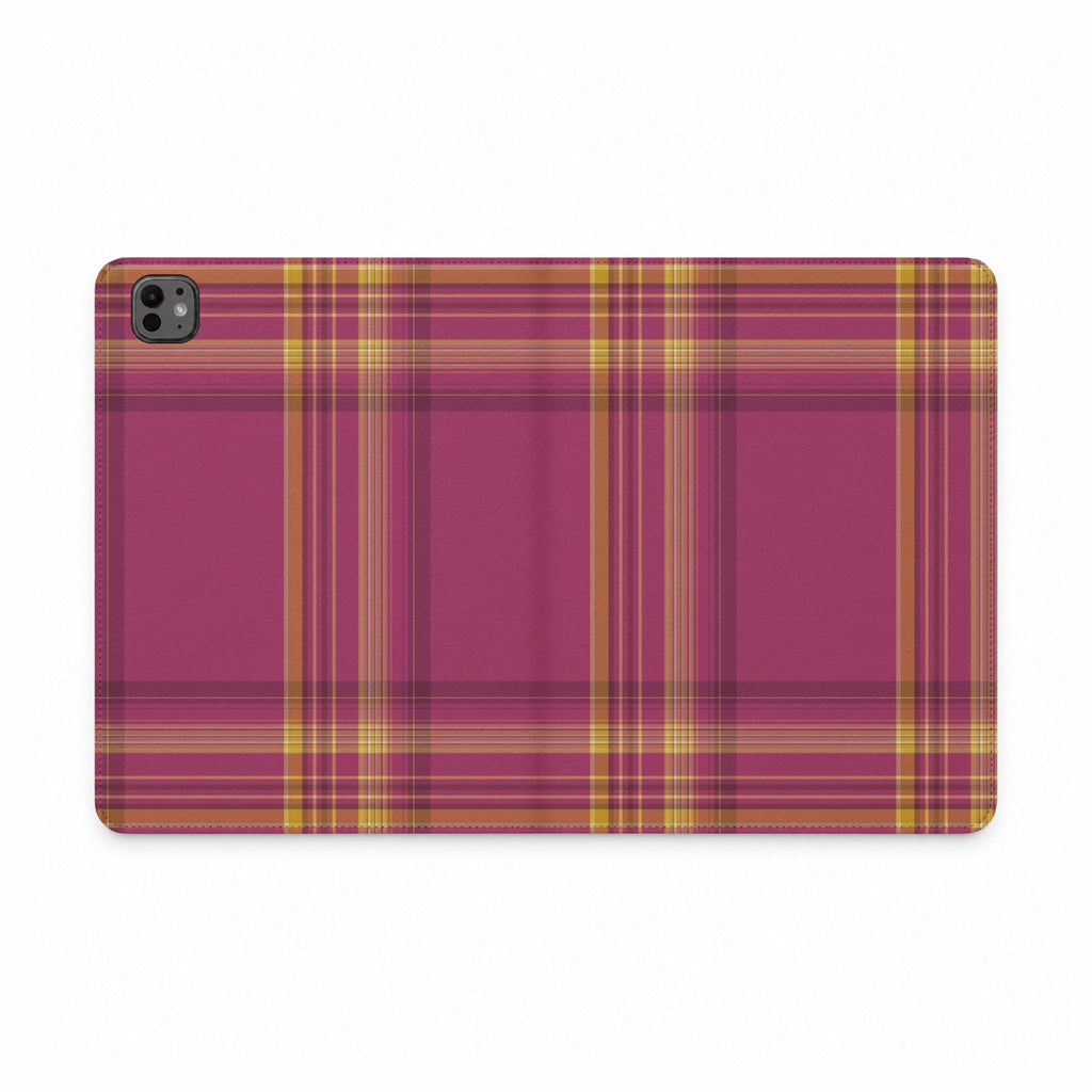 AMAGANSETT PLAID IPAD TABLET FOLIO CASE