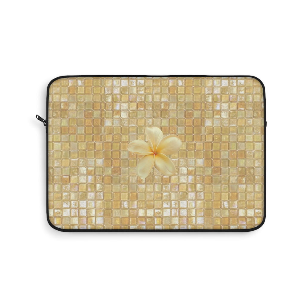YELLOW MOSAIC FLOWER KINDLE IPAD & LAPTOP SLEEVE