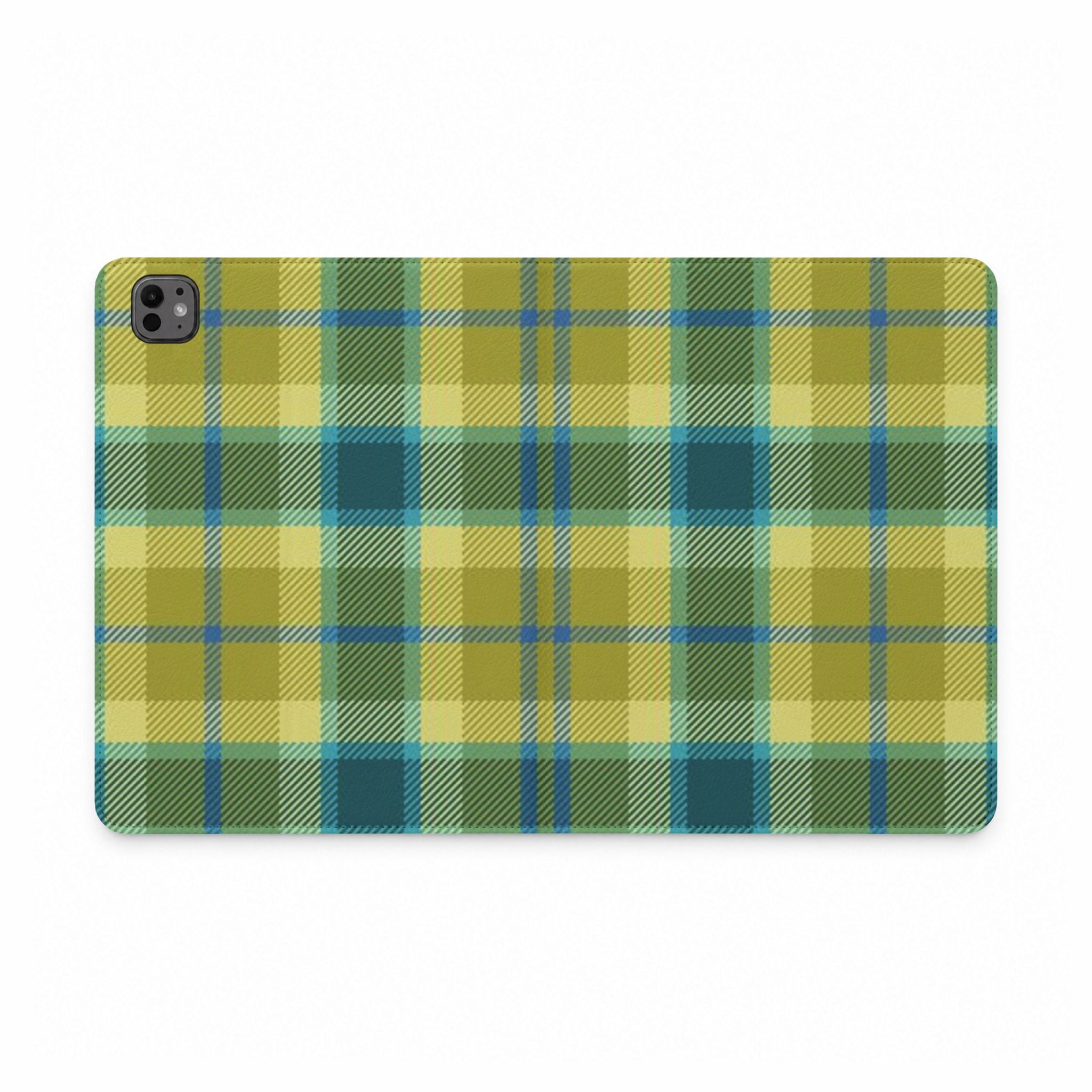 HARWICH PLAID IPAD TABLET FOLIO CASE