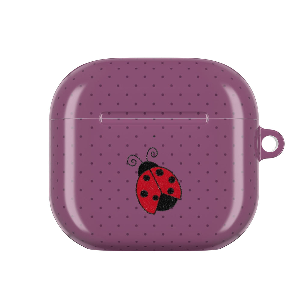 MAUVETTE LADYBUG POLKA DOTS AIRPOD CASE