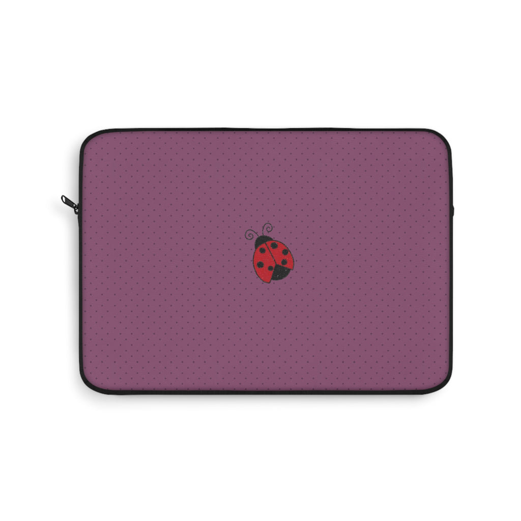 MAUVETTE LADYBUG POLKA DOTS KINDLE IPAD & LAPTOP SLEEVE