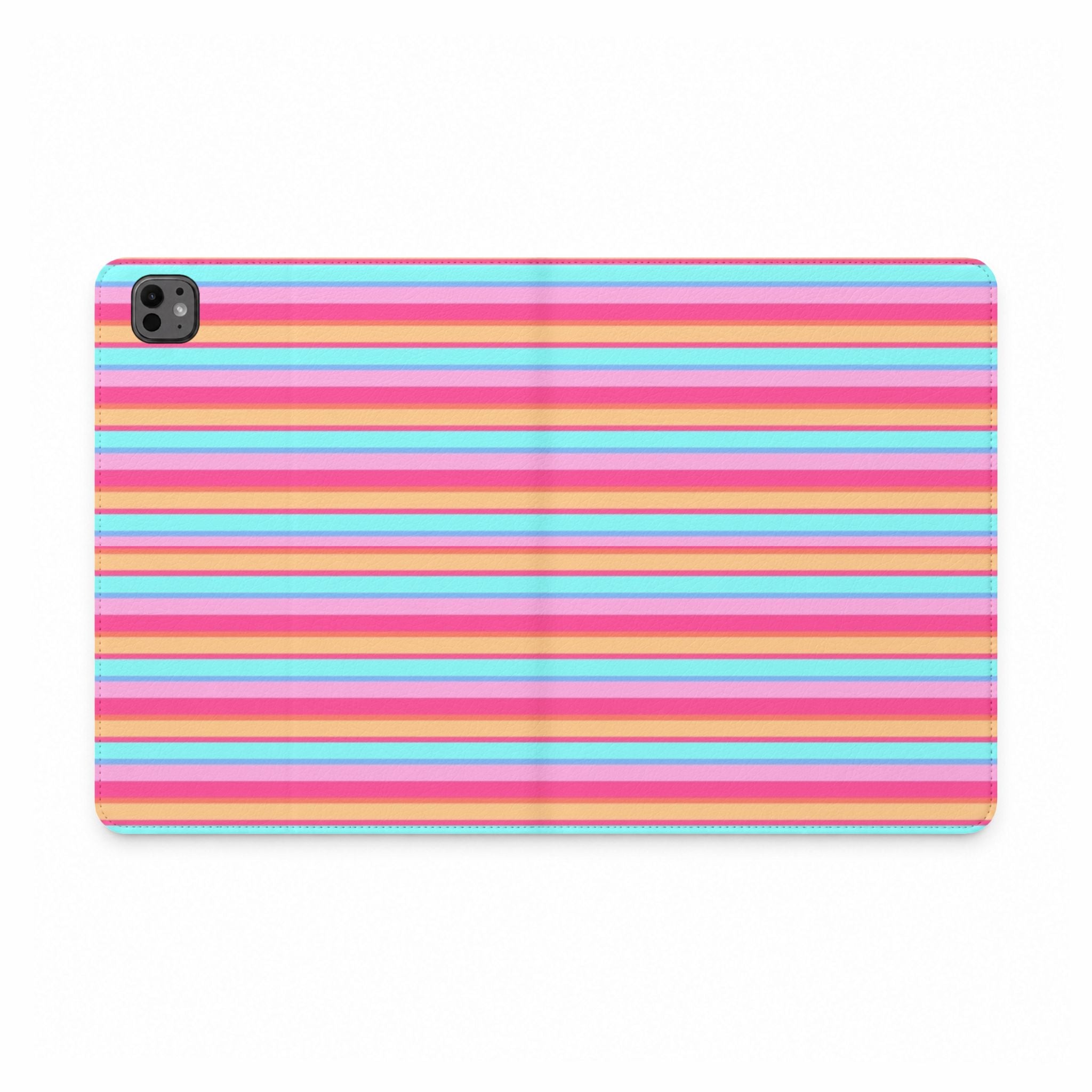 MALDIVES STRIPES IPAD TABLET FOLIO CASE