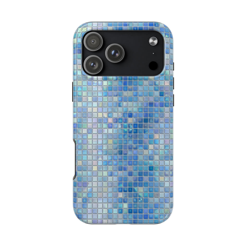 GALCIER BLUE MOSAIC PHONE CASE