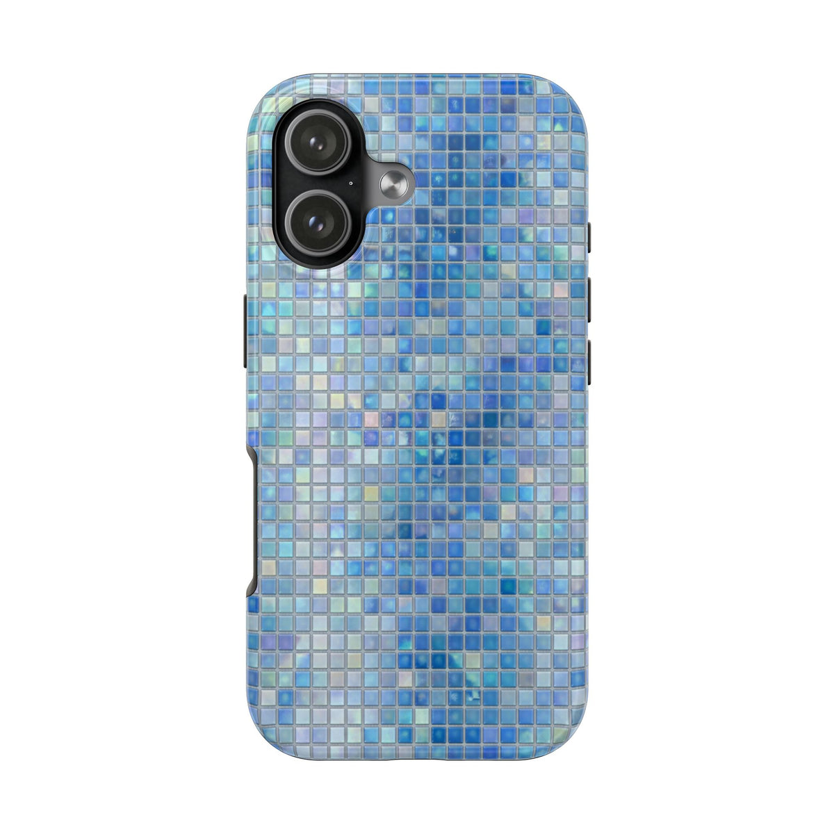 GALCIER BLUE MOSAIC PHONE CASE