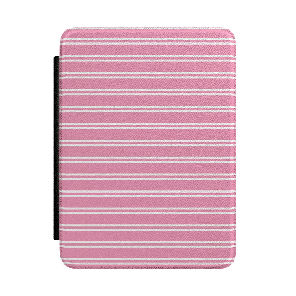 MELROSE AVENUE STRIPED KINDLE CASE HARDCOVER
