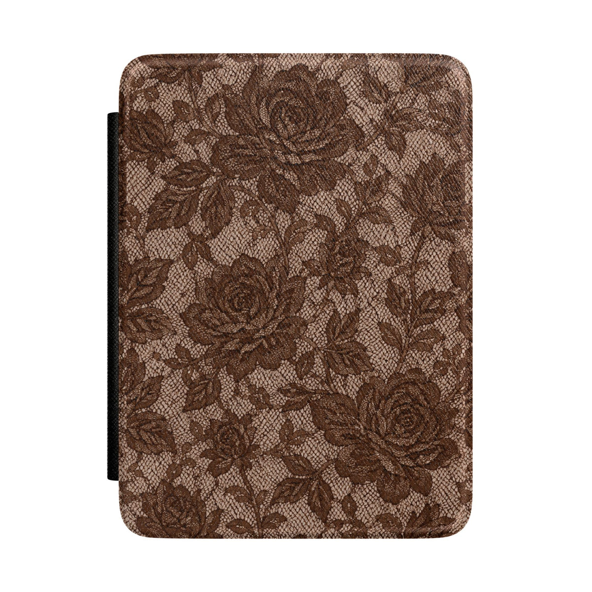 CAFÉ AMOUR BROWN LACE KINDLE CASE HARDCOVER