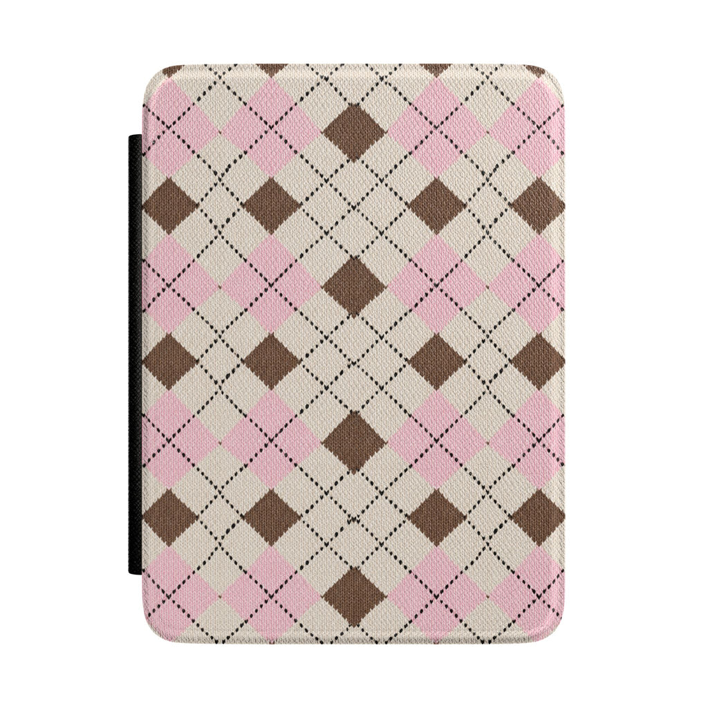 BLUSHWOOD ARGYLE KINDLE CASE HARDCOVER