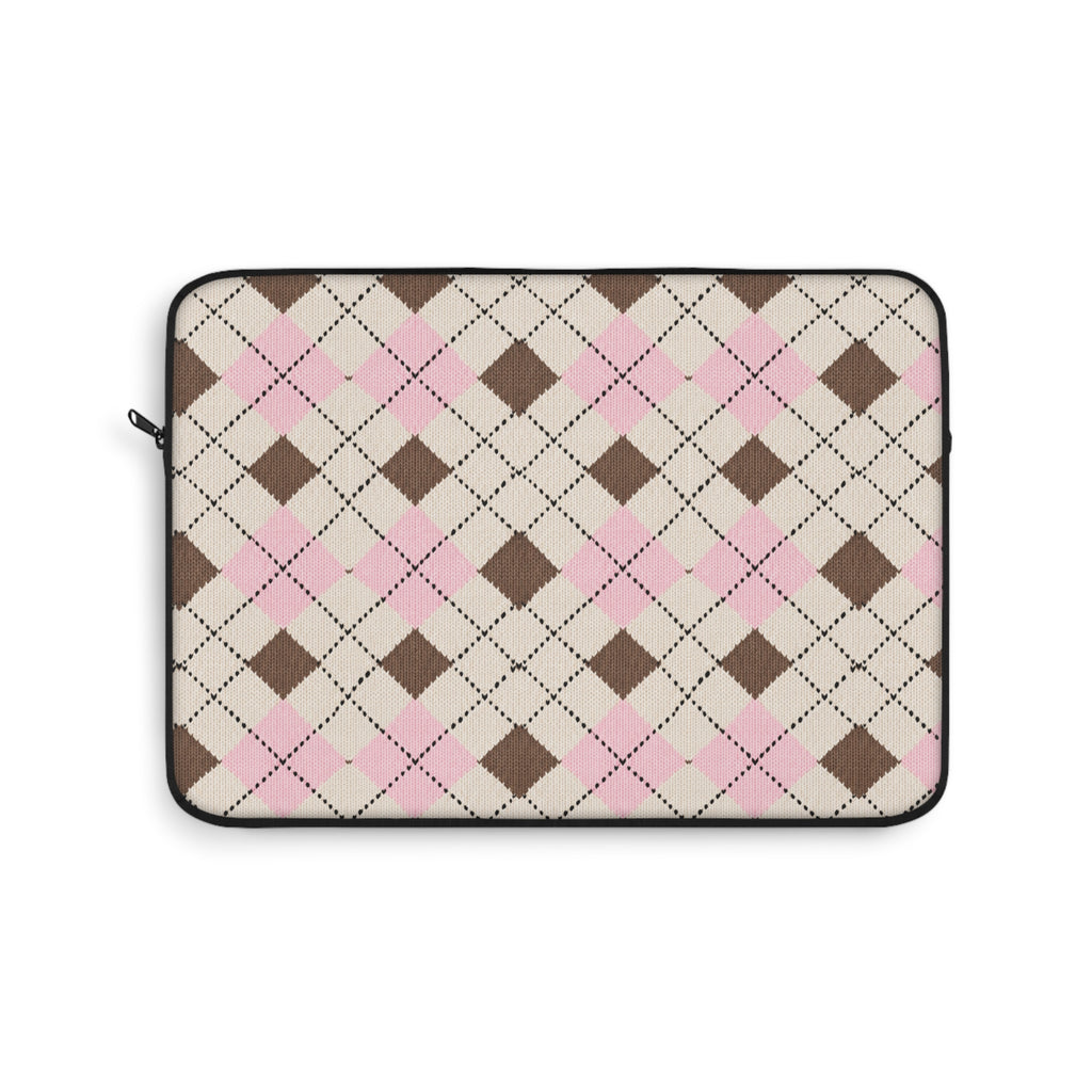 BLUSHWOOD ARGYLE KINDLE IPAD & LAPTOP SLEEVE
