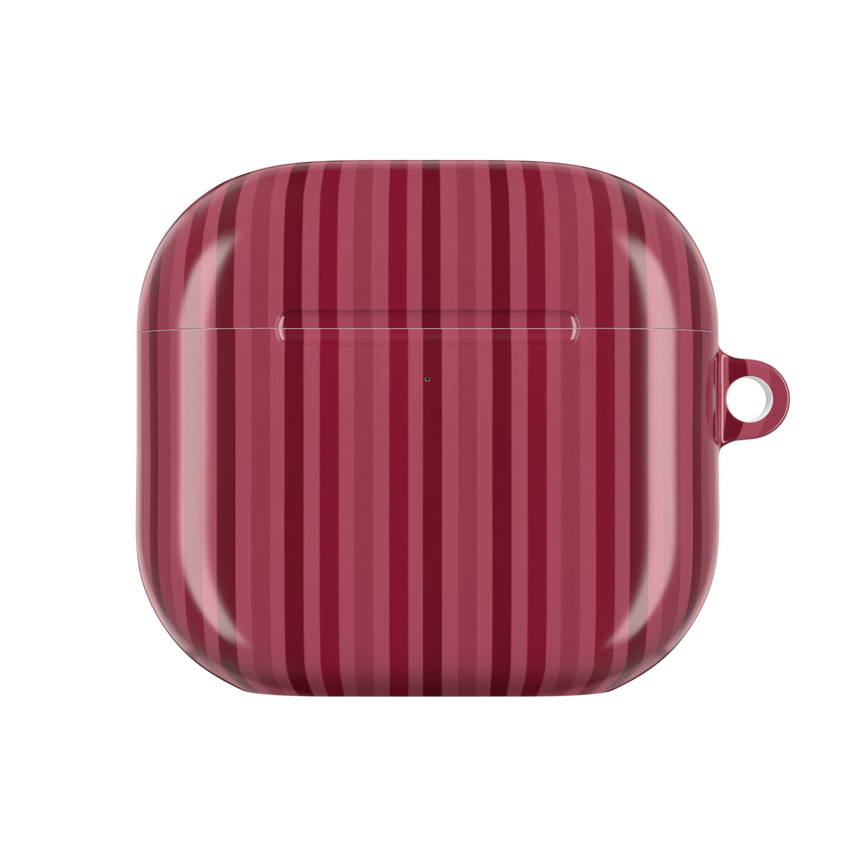 CHERRY BLUSH STRIPES AIRPOD CASE