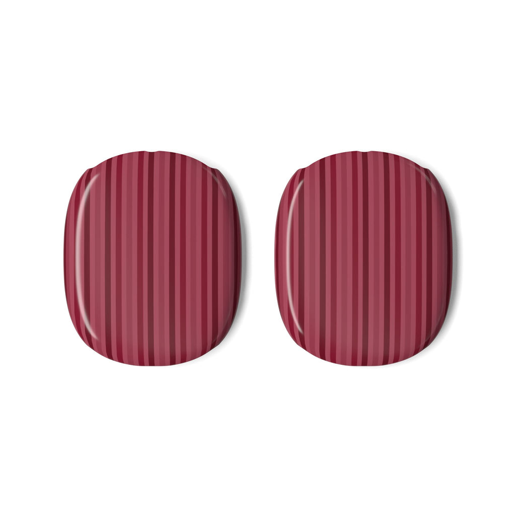 CHERRY BLUSH STRIPES AIRPODS MAX CASE COVERS