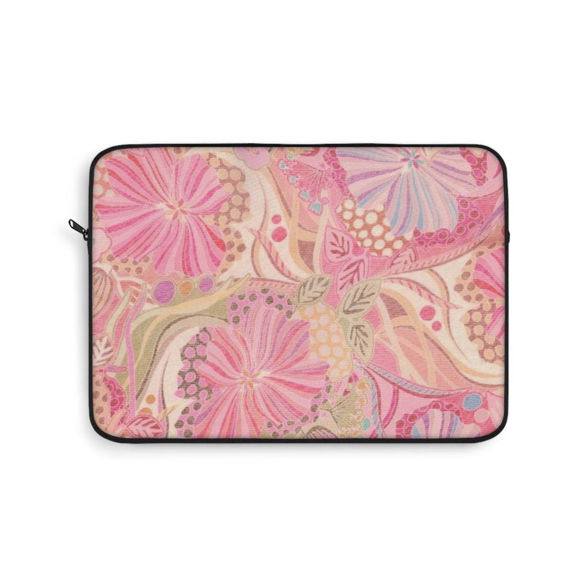ROSEY REVERIE PINK FLORAL WHIMSY KINDLE IPAD & LAPTOP SLEEVE