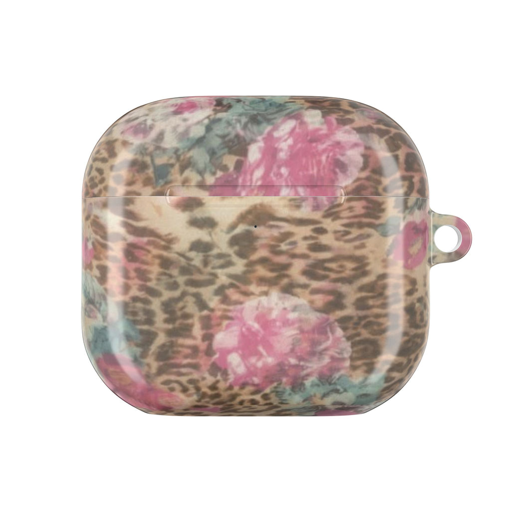 VINTAGE LEOPARD FLORAL AIRPOD CASE