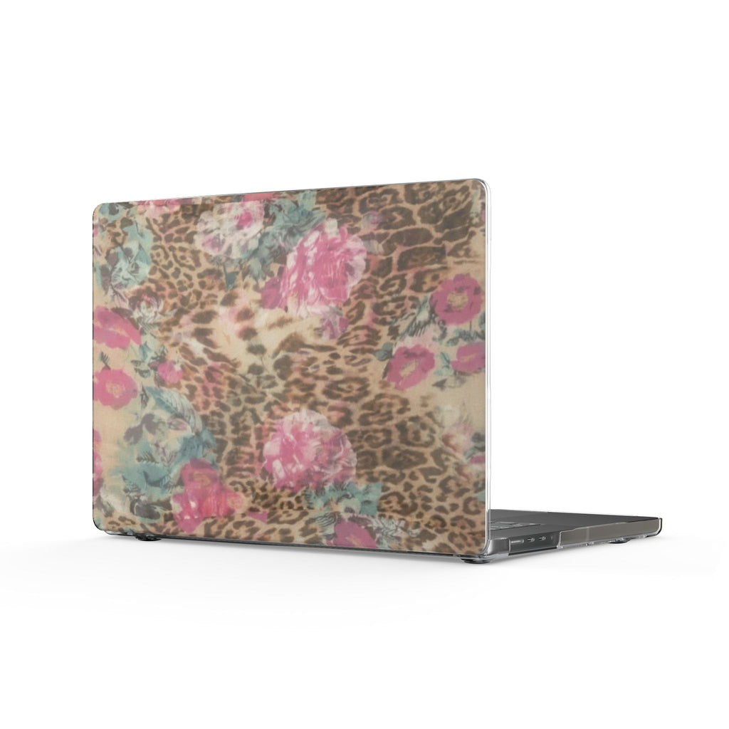 VINTAGE LEOPARD FLORAL MACBOOK COVERS