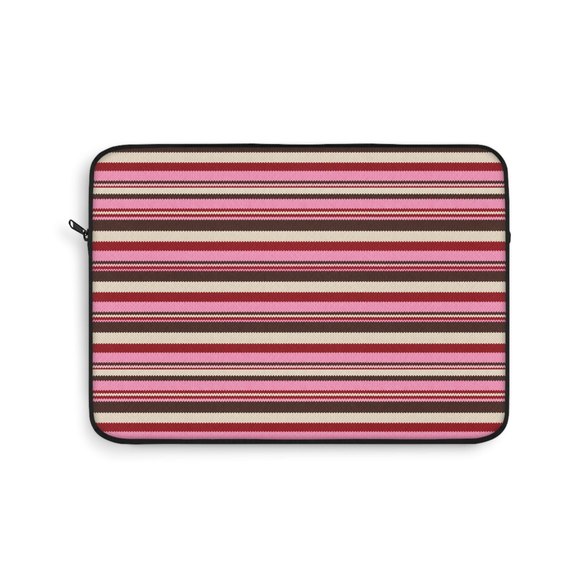 CHERRY TRUFFLE STRIPES KINDLE IPAD & LAPTOP SLEEVE