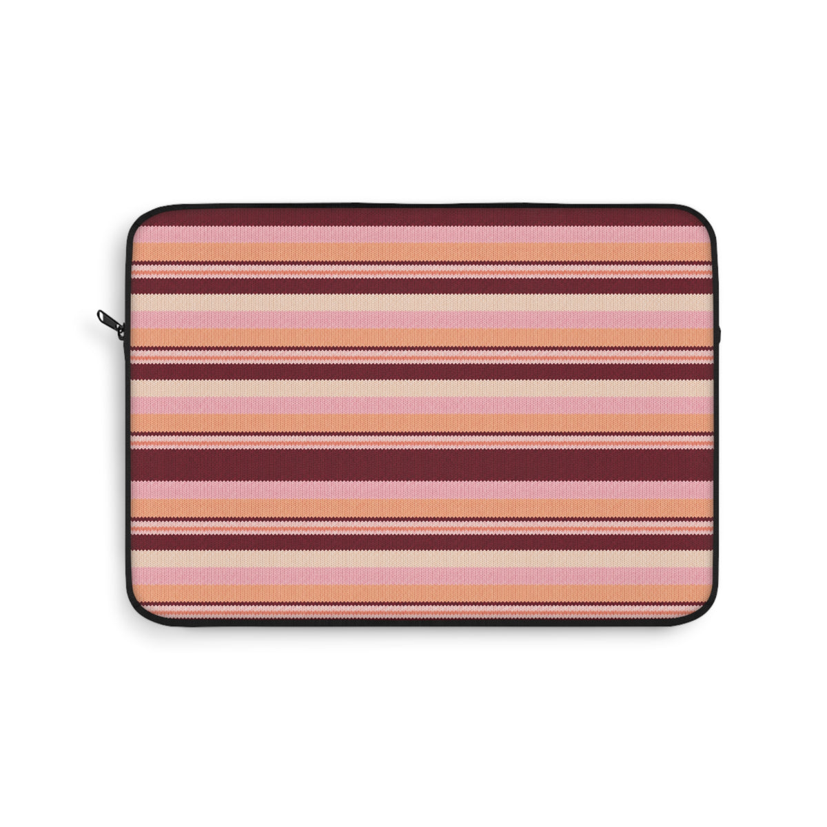 PEACH MERLOT STRIPES KINDLE IPAD & LAPTOP SLEEVE