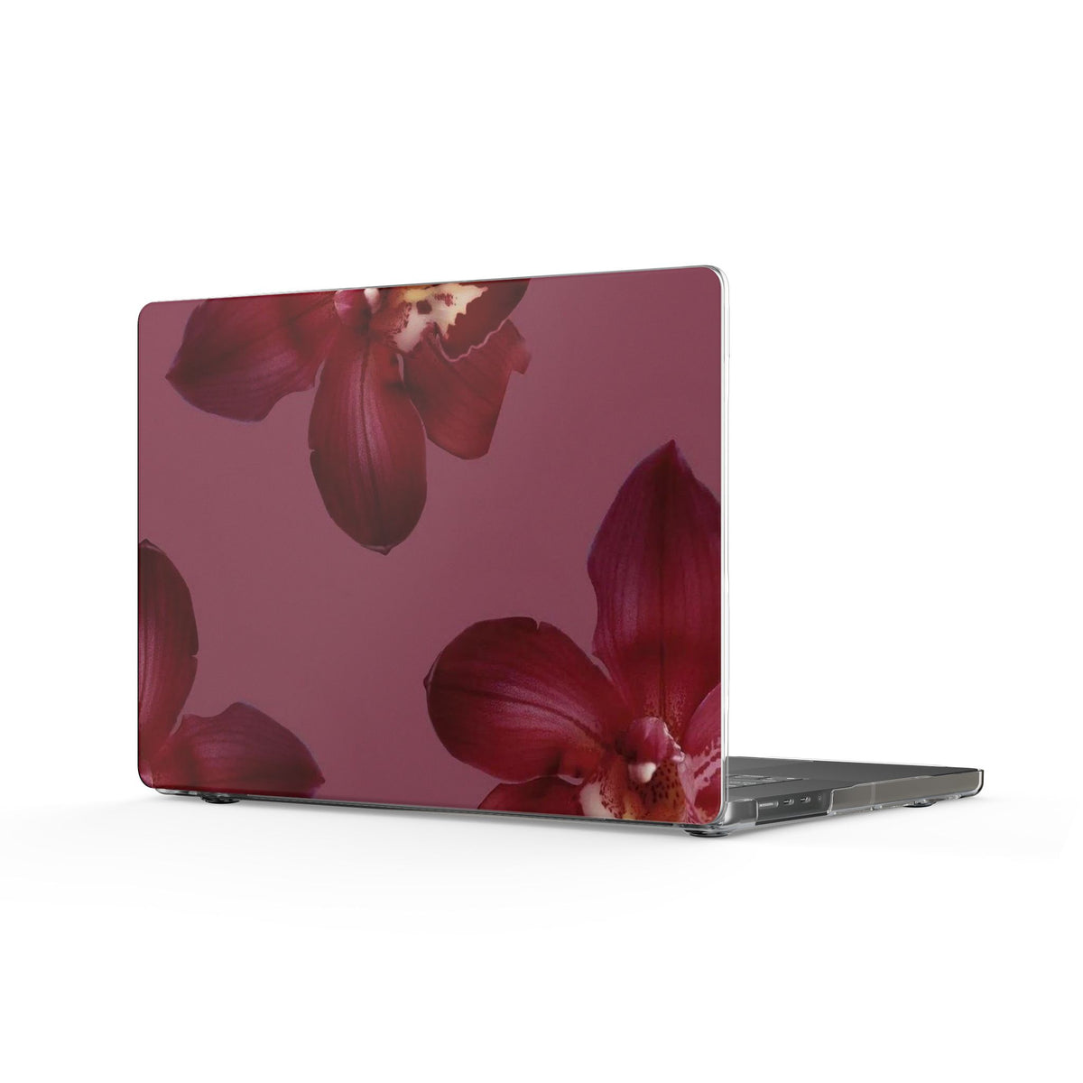BURGUNDY LILY MACBOOK COVERS
