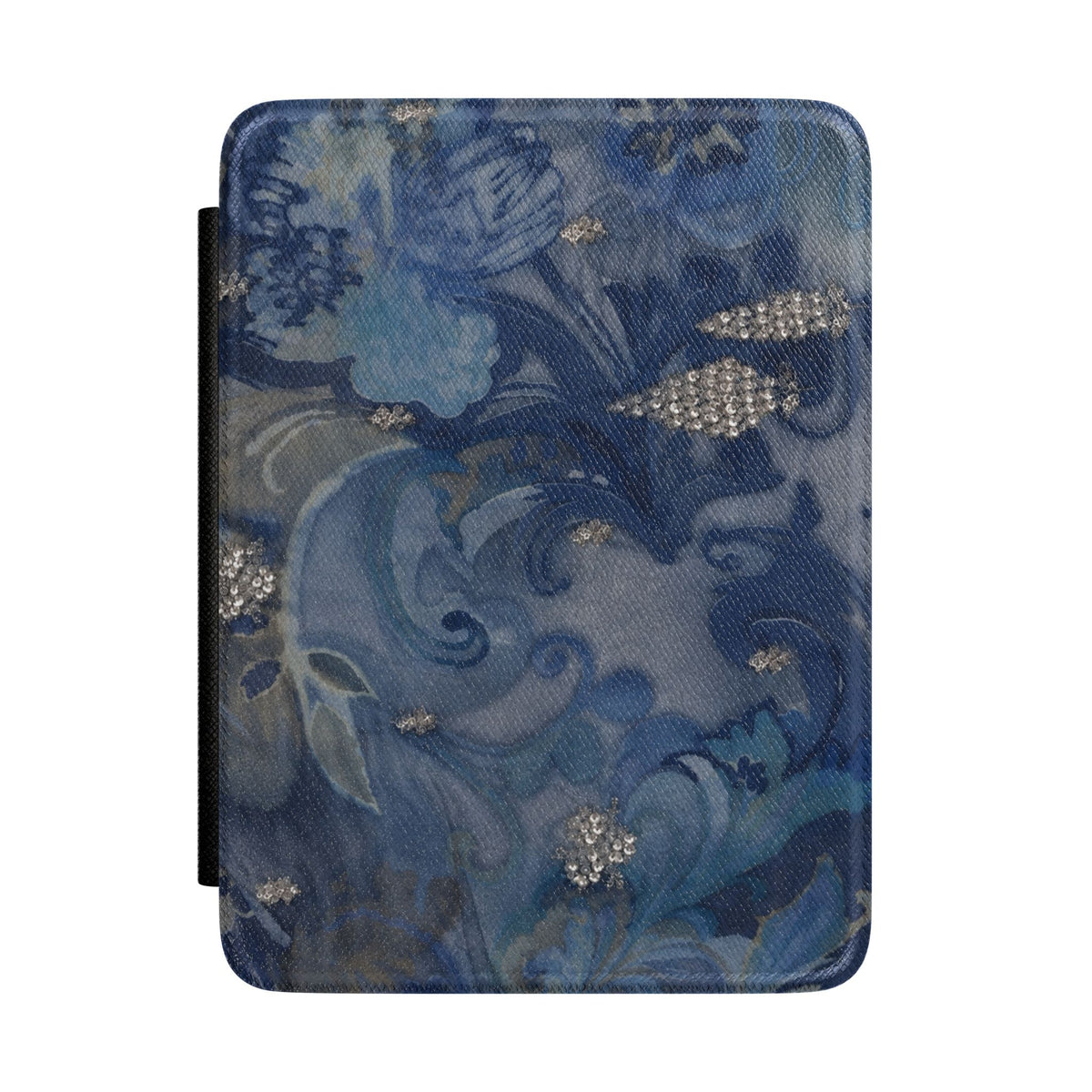 NAVY BLUE PRISM BLOOM KINDLE CASE HARDCOVER