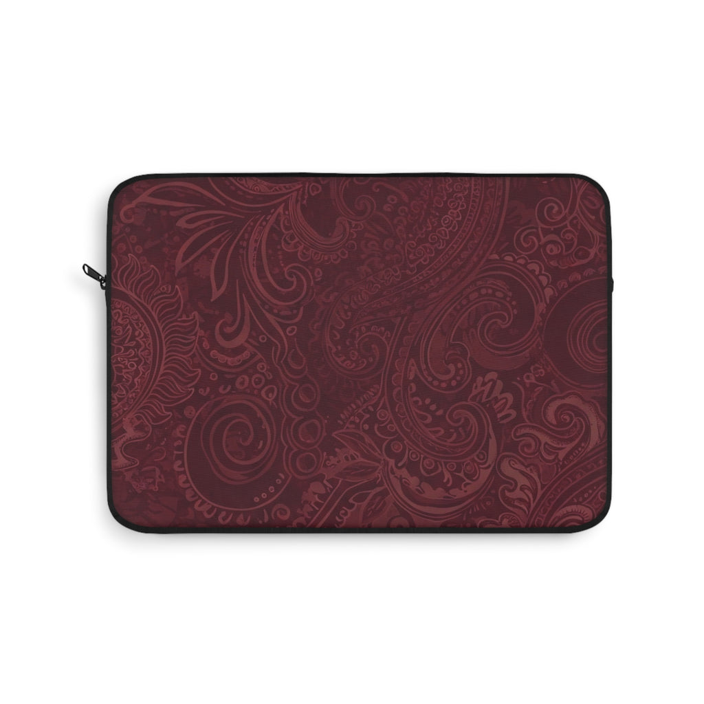 DARK CHERRY BANDANA KINDLE IPAD & LAPTOP SLEEVE