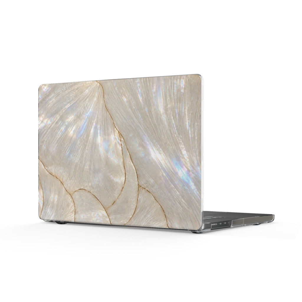 LIGHT IVORY OPAL SHELL MACBOOK COVERS