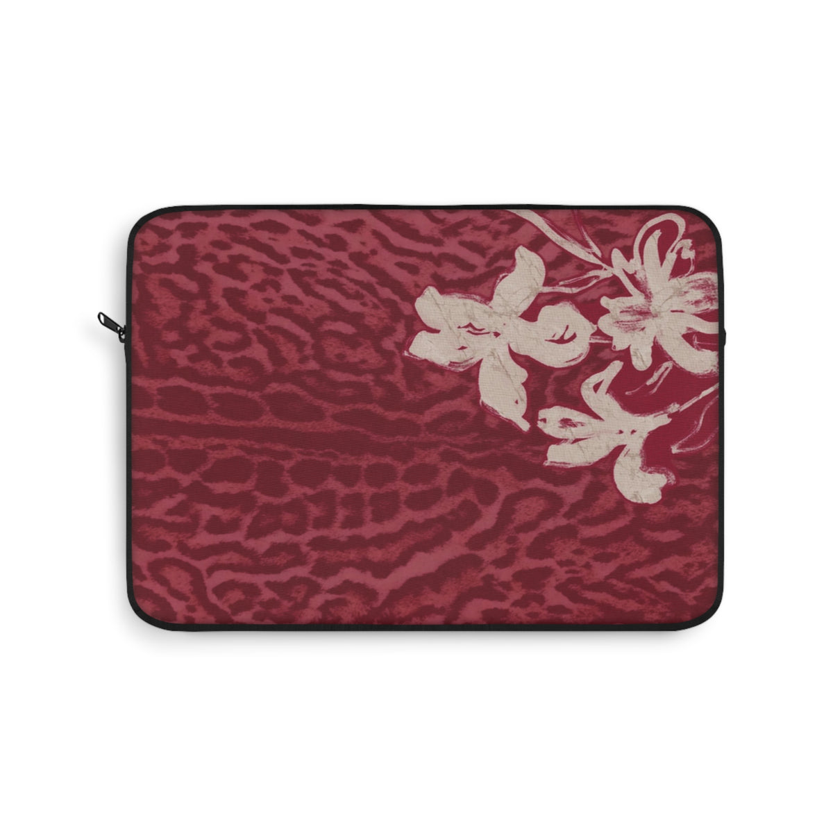 RED LEOPARD LILY KINDLE IPAD & LAPTOP SLEEVE