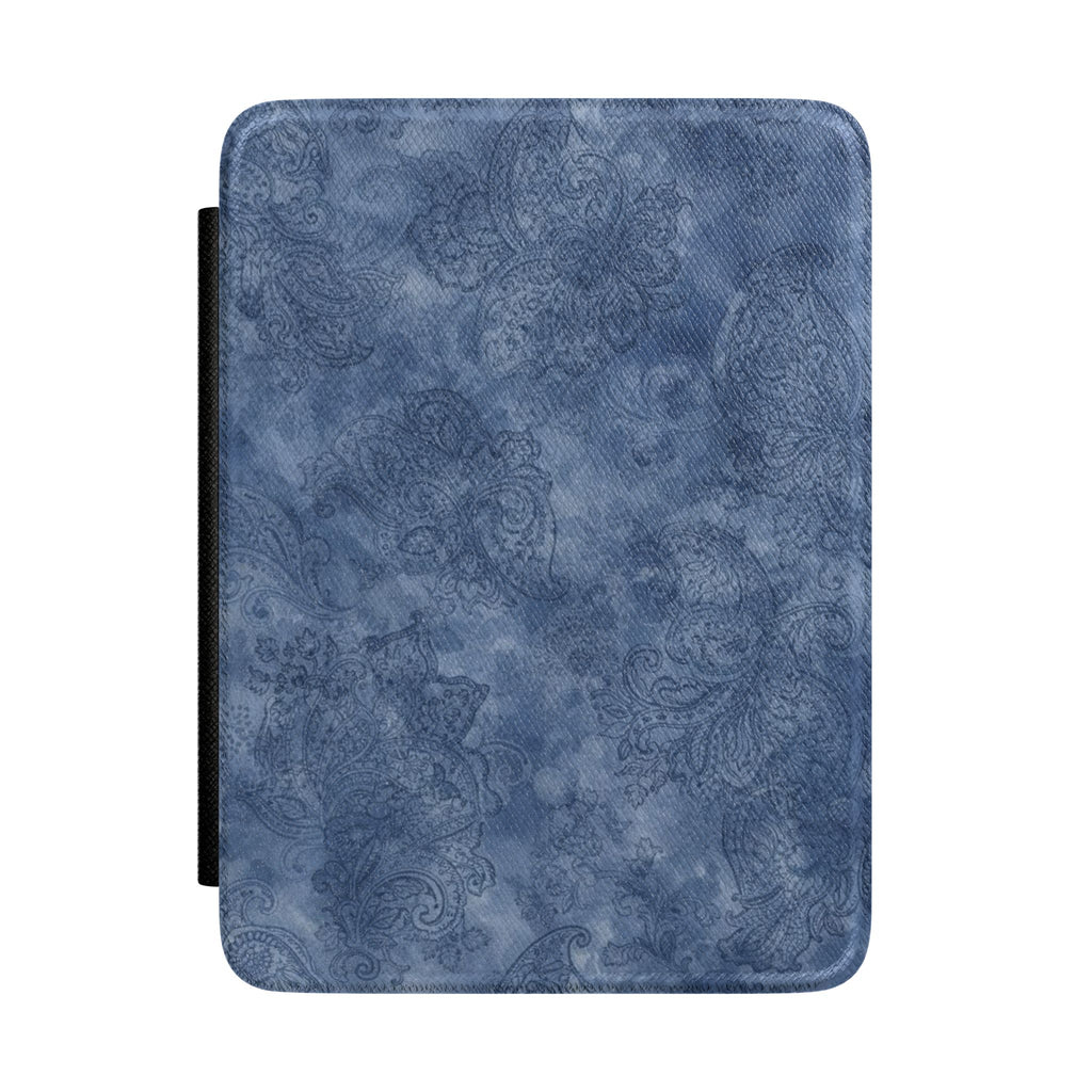 INDIGO BLUE PAISLEY KINDLE CASE HARDCOVER