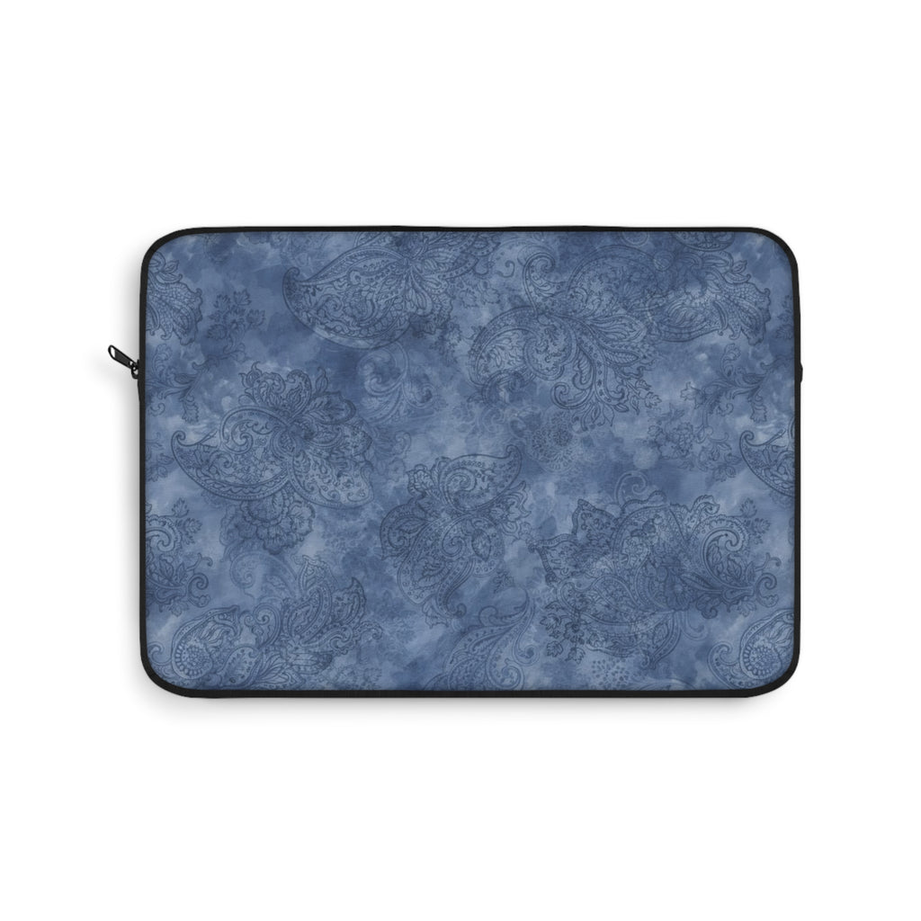 INDIGO BLUE PAISLEY KINDLE IPAD & LAPTOP SLEEVE