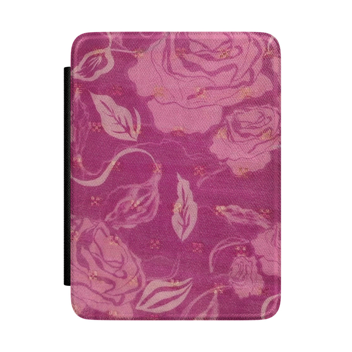 PINK ROSEBUD KINDLE CASE HARDCOVER
