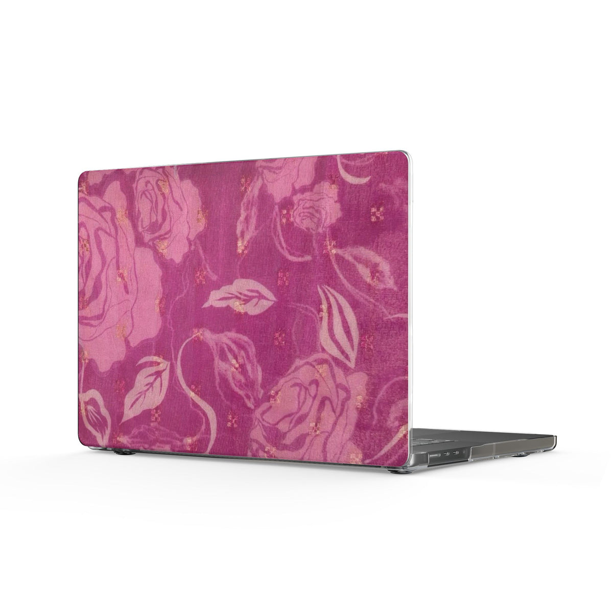 PINK ROSEBUD MACBOOK COVERS