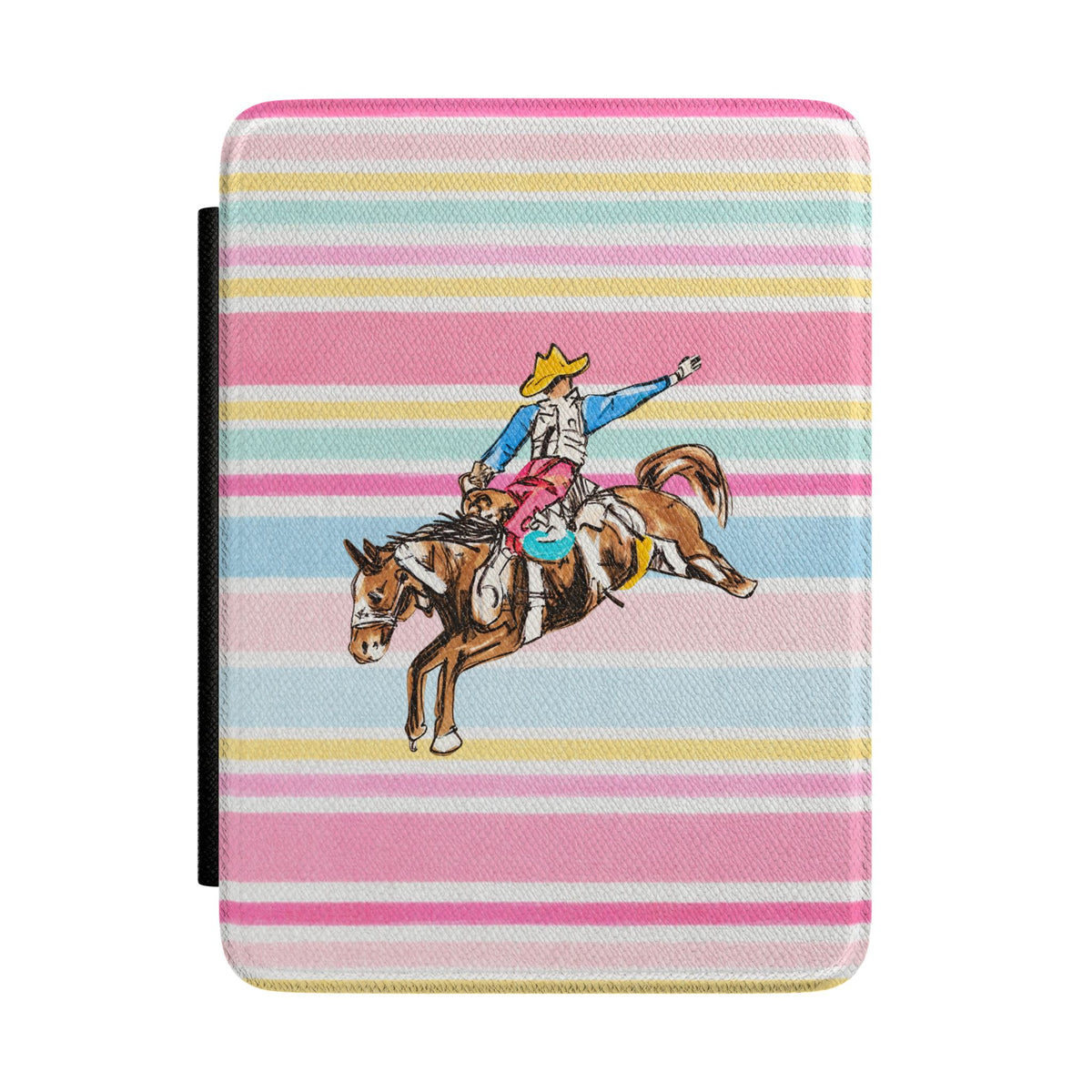 CANDY COWBOY STRIPES KINDLE CASE HARDCOVER