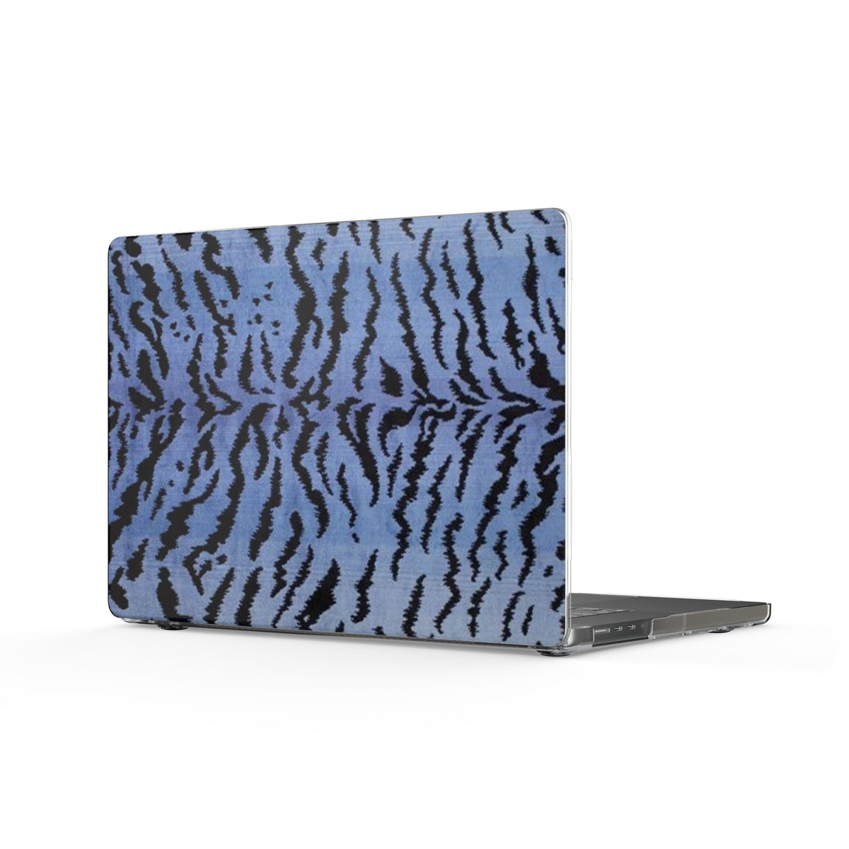 GLACIER BLUE ZEBRA MACBOOK COVERS