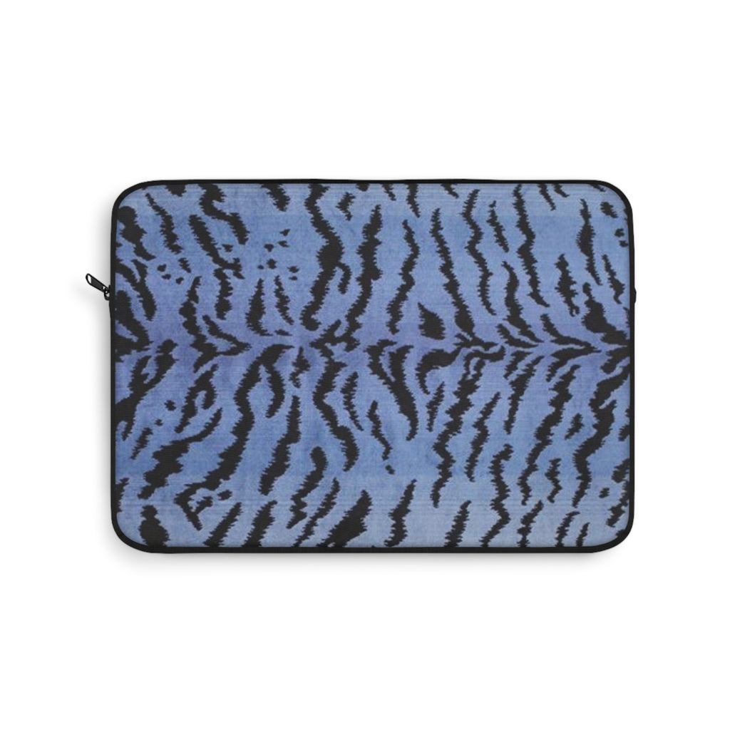 GLACIER BLUE ZEBRA KINDLE IPAD & LAPTOP SLEEVE