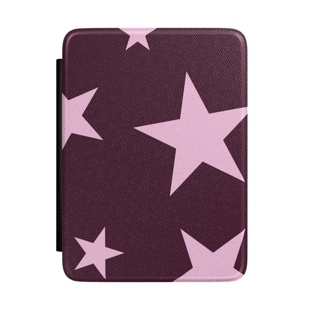 PLUM PINK STARS KINDLE CASE HARDCOVER
