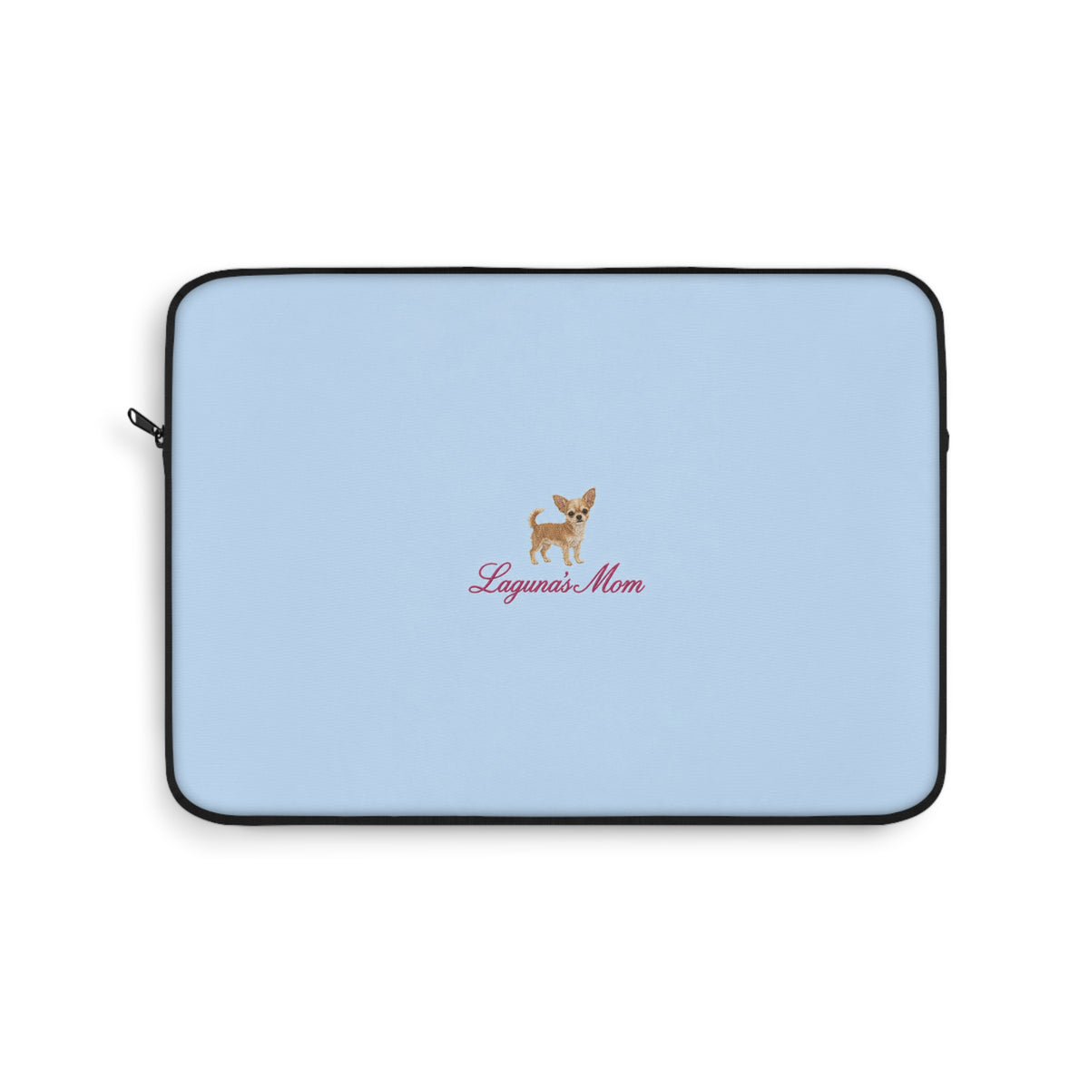 PERSONALIZED BABY BLUE CHIHUAHUA DOG MOM CUSTOM NAME KINDLE IPAD & LAPTOP SLEEVE