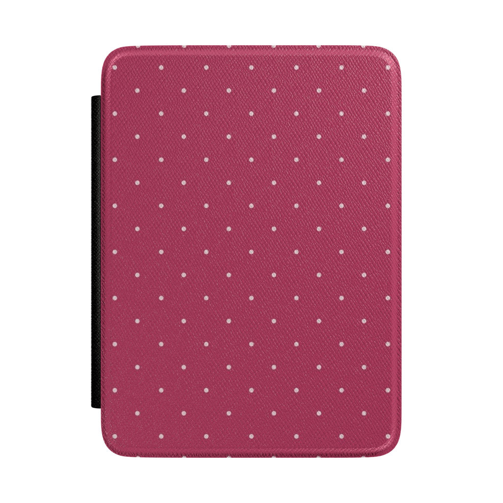 BERRY ROSE POLKA DOTS KINDLE CASE HARDCOVER