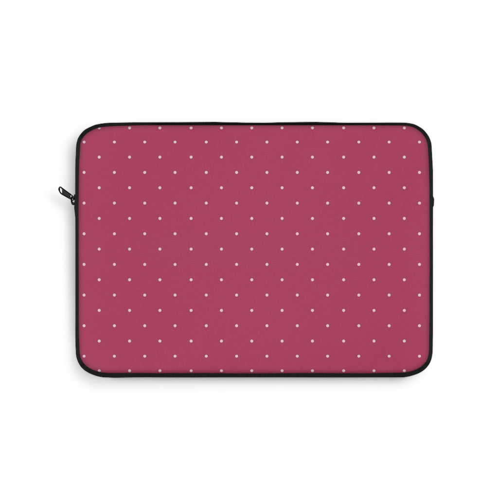 BERRY ROSE POLKA DOTS KINDLE IPAD & LAPTOP SLEEVE