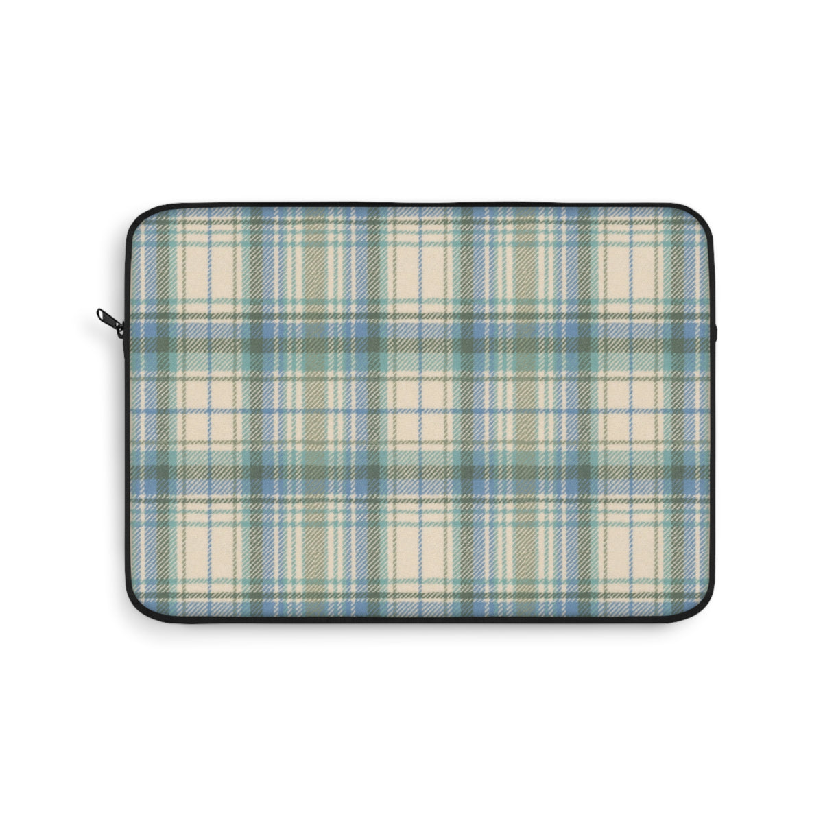 MINT GREEN TARTAN PLAID KINDLE IPAD & LAPTOP SLEEVE