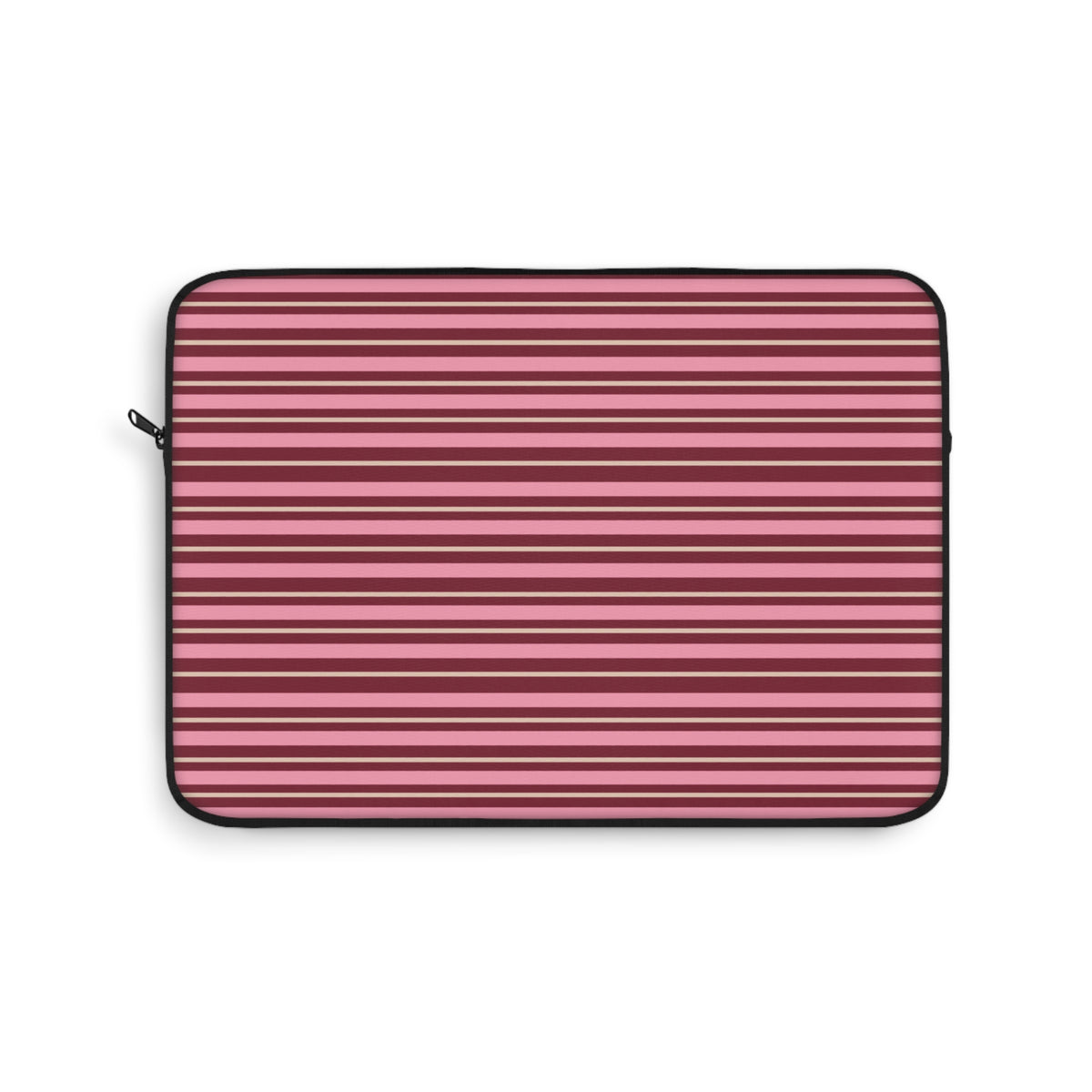 BURGUNDY STRIPES IPAD & LAPTOP SLEEVE