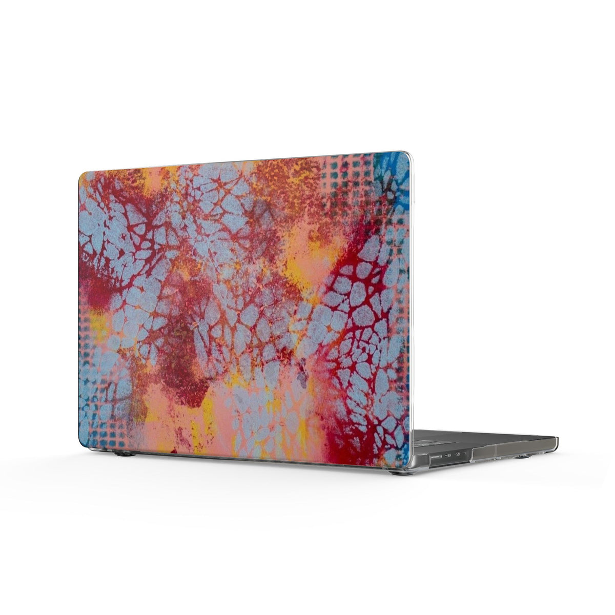 BLUE BURGUNDY MIRAGE MACBOOK COVERS