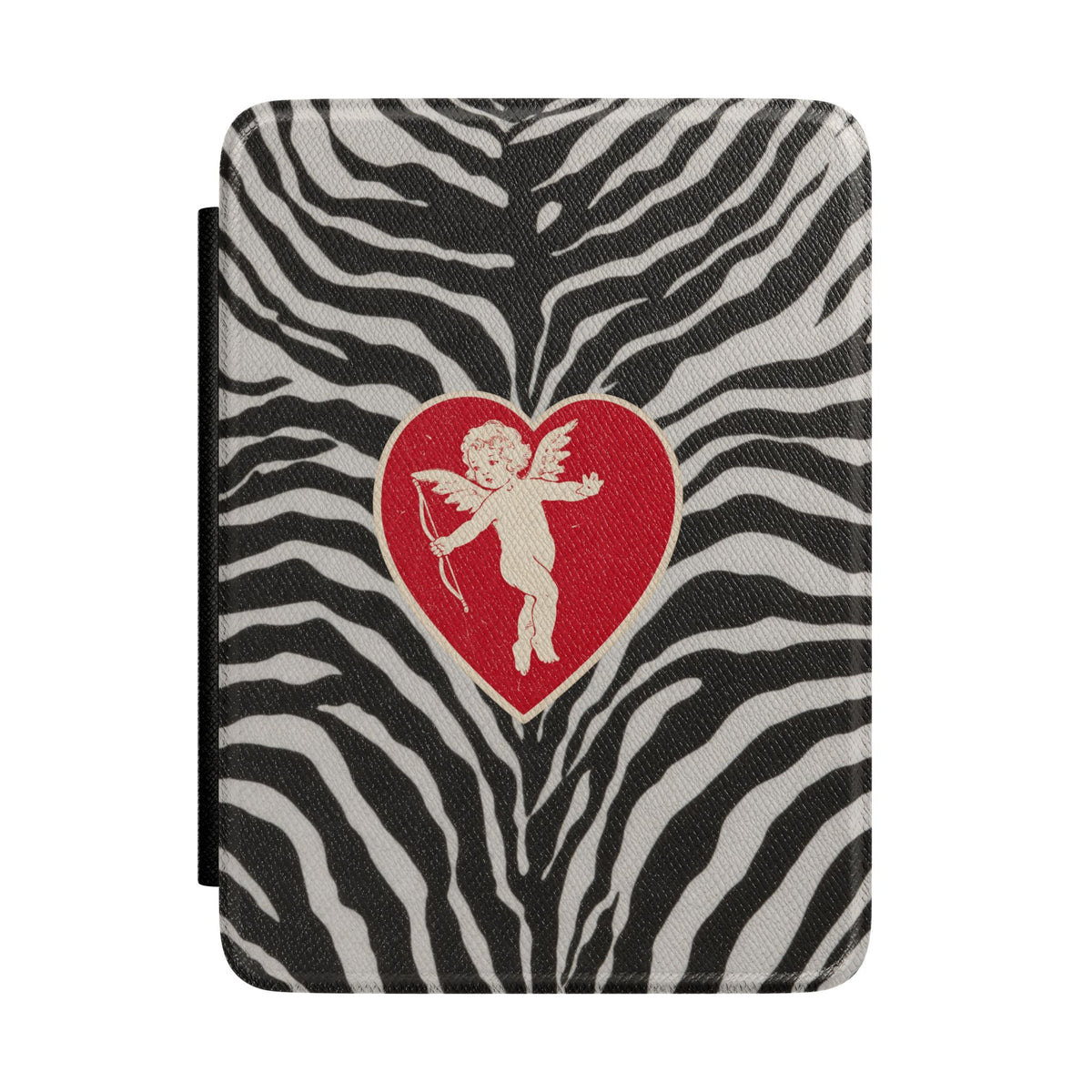 ZEBRA CUPID KINDLE CASE HARDCOVER