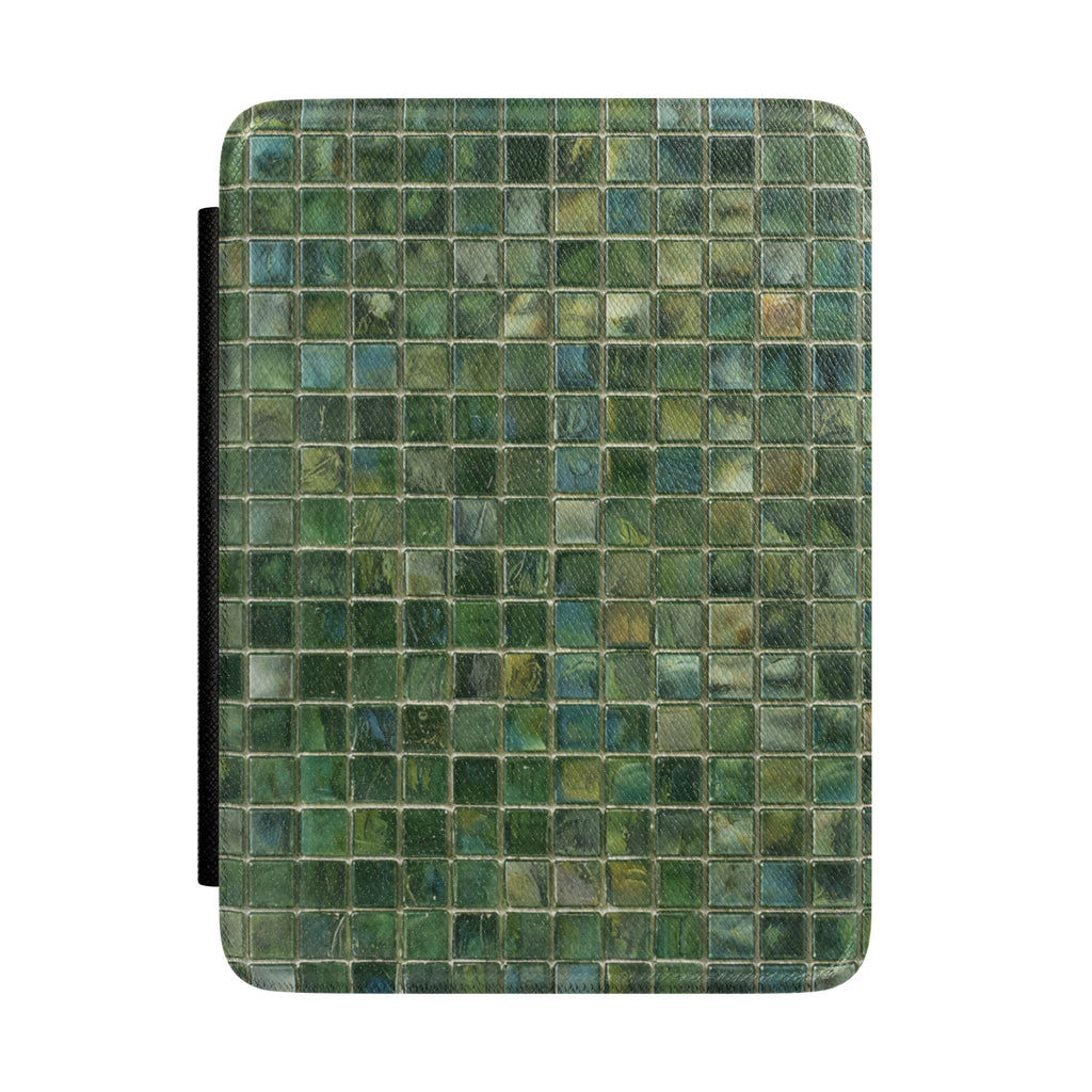 FORREST GREEN MOSAIC KINDLE CASE HARDCOVER