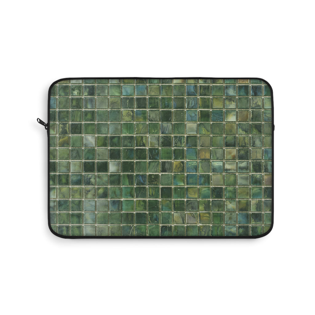 FORREST GREEN MOSAIC IPAD & LAPTOP SLEEVE