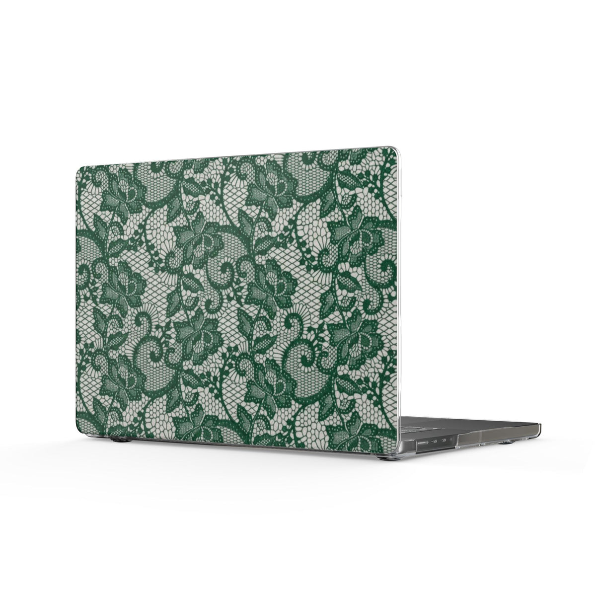 POPPY GREEN LACE MACBOOK COVERS