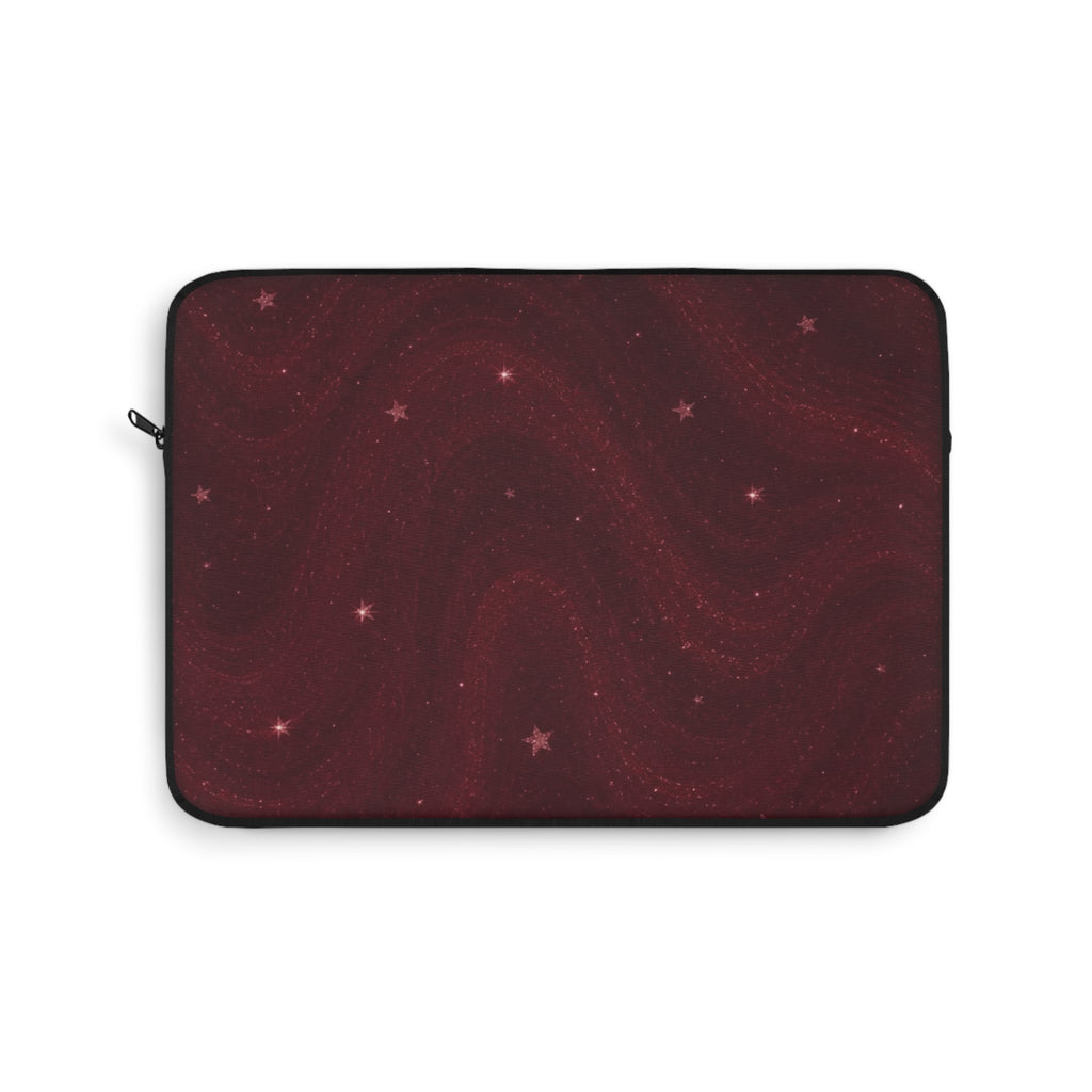 CHERRY RED GALAXY IPAD & LAPTOP SLEEVE
