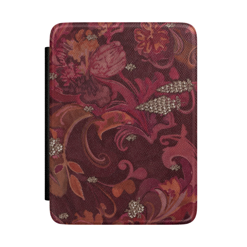 BURGUNDY PRISM BLOOM KINDLE CASE HARDCOVER