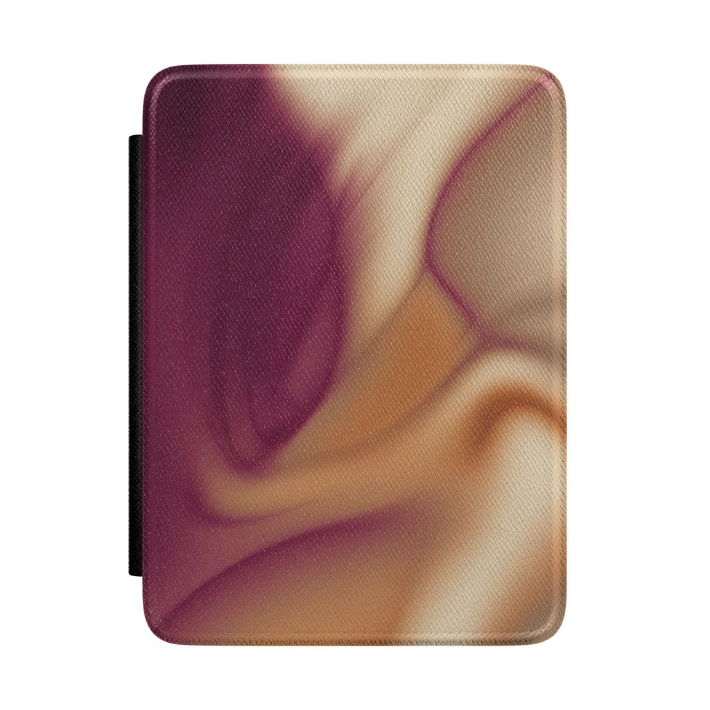 BURGUNDY CREAM KINDLE CASE HARDCOVER